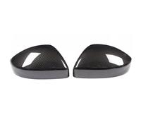 Coques rétroviseurs latéraux Pour Jaguar Pour E F-pace Rétroviseur Couvre Accessoires De Style De Voiture Aile Porte Miroir Couvercle Capuchon Boîtier(Carbon fiber)