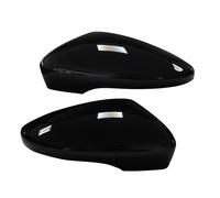 Coques rétroviseurs latéraux pour Pour VW Pour Scirocco III 2008 2009 2010 2011 2012 2013 2014 2015 2016 2017 2018 Couvercles Rétroviseur Latéral Porte D'aile Noir Brillant Rétroviseur latéral Capucho