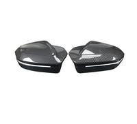 Coques rétroviseurs latéraux Pour Série 5 530i VIII G60 G61 G68 2023 2024 Rétroviseur Housse Protection Style Adhésif(Carbon Fiber Look)