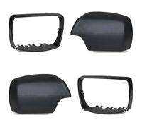 Coques Rétroviseurs Latéraux Pour X5 E53 2000-2006 51168256321 Support Rétroviseur Porte Voiture Garniture Cadre Boîtier Couvercle Latéral(Mirror Frame a pair)