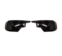 Coques rétroviseurs Motif En Fibre Carbone Noir Pour BMW E46 316i 318i 318d 320d 320i 325i 328i 330d 330i Remplacement Des Capuchons Couverture Rétroviseur Latéral Couverture rétroviseur (Couleur :