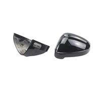 Coques rétroviseurs Pour Audi Pour A4 B9 Quattro Sline Pour A5 S5 RS5 | 2x couvercles rétroviseur latéraux noirs en Fiber carbone assistance latérale Sportback