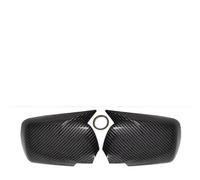 Coques Rétroviseurs Pour BMW X5 E53 1999-2006 Couvercles de rétroviseurs latéraux noirs Remplacement Nouveaux couvercles de rétroviseurs Look Coque De Rétroviseur(Carbon fiber pattern)