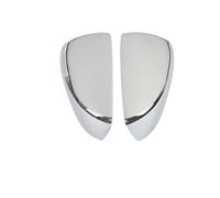 Coques rétroviseurs Pour Mazda 2 Pour Demio 2015 2016 2017 2018 2019 Car Styling Body Rear View Eyebrow Side Mirror Cover Trim Frame Lamp Stick(Chrome)