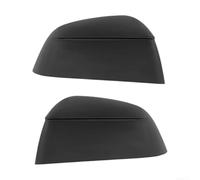 Coques Rétroviseurs Texture ABS Coques Rétroviseurs Texture | pour fibre texturée, ABS pour durable, finition noire, design pour sportif, protection UV rayures(Matte Black)