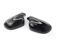 Coques Rétroviseurs Voiture Pour A4 Pour S4 Pour B8 Pour A6 Pour C6 2009-2011 Pour A3 Pour Q3 Pour A5 Coques De Rétroviseurs Capuchons D'aile Voiture Chrome Mat(Gloss Black)