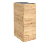 Coqueta ALLIANCE 300 réversible 1 porte avec système push CHÊNE AFRICAIN - SALGAR 103152