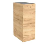 Coqueta ALLIANCE 300 réversible 1 porte avec système push CHÊNE AFRICAIN - SALGAR 103152