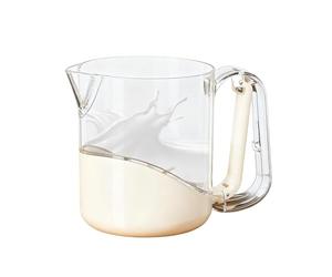 Coquetier à œufs - 15,2 cm - Outil de mixage en acier inoxydable - Design multifonction avec échelle pour battre les œufs, mélanger les sauces et mesurer les ingrédients, idéal pour la cuisson, la