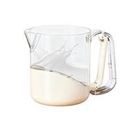 Coquetier à œufs - Coquetier à œufs semi-automatique - Outil de cuisine - Fouet multifonction - Bol mélangeur avec poignée pour la préparation du restaurant et du petit-déjeuner à la maison, lait en
