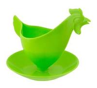 Coquetier design - Poulette Vert - Pylones Vert G