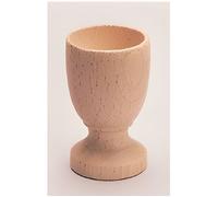 Coquetier en bois - Coquetier - Ht 7cm - Diam 4cm - Marron