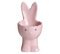 Coquetier en céramique pour œuf à la coque molle, support d'œufs simples en porcelaine pour servir, petit déjeuner, brunch, décoration d'intérieur, ustensiles de cuisine, décoration d'œufs de lapin de