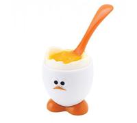 Coquetier enfant et sa cuillère - tête d'oeuf JOIE Chevalier diffusion