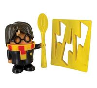 Coquetier et emporte-pièce - PALADONE - Harry Potter - Jaune - Plastique - Rond