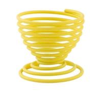 Coquetier - POINT VIRGULE - Jaune - 5 cm - Finition époxy - Nettoyage facile au lave-vaisselle