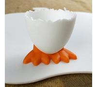 Coquetier pour petit déjeuner - Pieds de poulet - Support pour œufs durs - Pour - Convient pour les fours à micro-ondes, les fours et les stérilisateurs - 5,5 x 4,5 x 4,5 cm