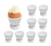 Coquetiers,9 Pièces Coquetier Oeuf,Ensemble Coquetiers,Support Oeuf a la Ooque,Tasse à Oeufs,Support Oeuf a la Ooque,Empilables Coquetiers pour Petit Déjeuner,Ronds avec Base pour Cuisine