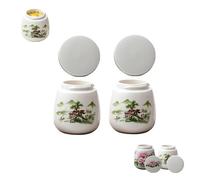 Coquetiers coquetiers cocottés avec couvercles, cuiseur à œufs à la coque vintage en céramique souple, 220 ml en porcelaine avec couvercle, ensemble de machine à œufs cuits à la vapeur pour petit