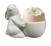 Coquetiers en résine en forme de lapin pour décoration de la maison - Porte-œuf pour petit déjeuner | Pour comptoir, dortoir, appartement, salon, chambre à coucher