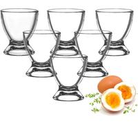 Coquetiers en verre Présentoir à oeufs Support à oeufs Coquetiers en verre 6-12 pcs (12 pièces)