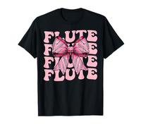 Coquette Arc Flûte Instrument Flûtiste Fille Maman Fête des Mères T-Shirt