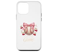 Coquette Baseball Love of The Game Girls Pink Bow Esthétique Coque pour iPhone 12 Mini
