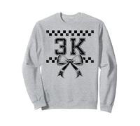 Coquette Bow 3K I'm Ready for 3K Girl Kid Preppy Girly PreK3 Sweatshirt