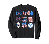Coquette Bow 4 juillet Département de radiologie X-Ray Rad Tech Sweatshirt