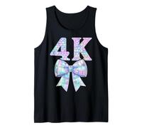 Coquette Bow 4K Preppy Kid Pre-K4 Girl PK4 1er Jour d'école Débardeur