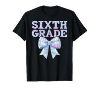 Coquette Bow 6e année sixième rentrée Scolaire Fille Enfant T-Shirt