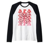 Coquette Bow APA Nom Esthétique Femme Fête des Mères Design Manche Raglan