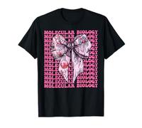 Coquette Bow Biologie moléculaire ADN Gènes Fille Maman Maman T-Shirt