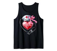 Coquette Bow Cardiologie Infirmière CVICU ICU CICU Cardiologie Soins infirmiers Débardeur