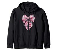 Coquette Bow Cardiologie Infirmière CVICU ICU CICU Cardiologie Soins infirmiers Sweat à Capuche