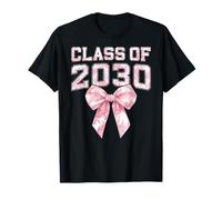 Coquette Bow Classe of 2030 - pour Fille - Graduation 2030 T-Shirt