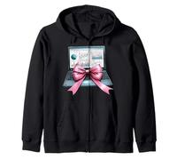 Coquette Bow Data Scientist Analyste des statistiques de la science des données Sweat à Capuche