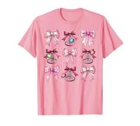 Coquette Bow Disc Golf Golfeur Panier de Golfeur Fille Maman T-Shirt