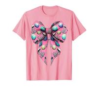 Coquette Bow Disc Golf Golfeur Panier de Golfeur Fille Maman T-Shirt