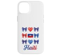 Coquette Bow Drapeau Haïtien Haïti Mignon Filles Coque pour iPhone 14 Plus