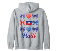 Coquette Bow Drapeau Haïtien Haïti Mignon Filles Sweat à Capuche