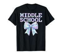 Coquette Bow Enseignante du collège pour Femme 7e 8e année Fille T-Shirt
