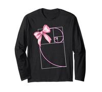 Coquette Bow Fibonacci Golden Ratio Sacred Geometry Girl Manche Longue