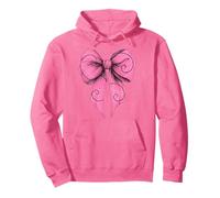 Coquette Bow Fibonacci Golden Ratio Sacred Geometry Girl Sweat à Capuche