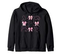 Coquette Bow Fibonacci Golden Ratio Sacred Geometry Girl Sweat à Capuche