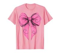 Coquette Bow Fibonacci Golden Ratio Sacred Geometry Girl T-Shirt