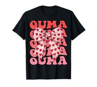 Coquette Bow Ouma Nom Esthétique Femme Fête des Mères Design T-Shirt