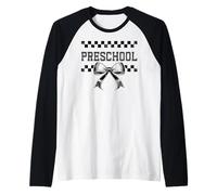 Coquette Bow Preppy Back to School Girl Kids Pre-K Manche Raglan