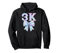 Coquette Bow Preppy I'm Ready for 3K First Day of PreK3 Girl Sweat à Capuche