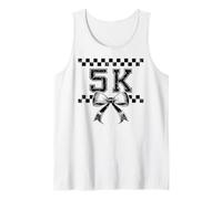 Coquette Bow Preppy I'm Ready for 5K First Day of PreK5 Girl Débardeur